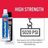 J-B Weld MarineWeld High Strength Automotive Epoxy Paste 1 oz