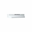 Broan 412401 Under Cabinet Range Hood, 2 Fan, Non-Ducted Vent, 24 in W, 17-1/2 in D, 6 in H, Steel, White, ADA Compliant