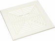 Broan BP90 Bathroom Exhaust Fan Grille/Cover, 9 in L, 9-1/4 in W, White Polymeric, White