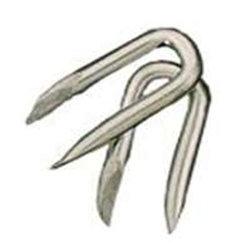 Rangemaster 7415 Fence Staple, 9 ga, 1-1/2 in L, Galvanized