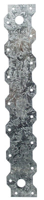Simpson Strong-Tie ST Series ST2122 Strap Tie, 12-13/16 in L x 2-1/16 in W Dimensions, 20 ga, Steel, Galvanized/Zinc, Pack of 50