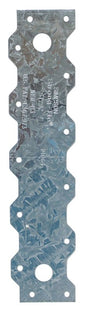 Simpson Strong-Tie ST Series ST292 Strap Tie, 9-5/16 in L x 2-1/16 in W Dimensions, 20 ga, Steel, Galvanized/Zinc, 1/PK, Pack of 50
