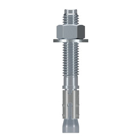 Simpson Strong-Tie Strong-Bolt 2 STB2-50334P1 Wedge Anchor, 1/2 in Dia, 3-3/4 in OAL, Carbon Steel, Zinc, Pack of 15