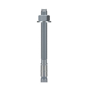 Simpson Strong-Tie Strong-Bolt 2 STB2-50512P1 Wedge Anchor, 1/2 in Dia, 5-1/2 in L, Carbon Steel, Zinc, Pack of 20