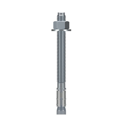 Simpson Strong-Tie Strong-Bolt 2 STB2-50512P1 Wedge Anchor, 1/2 in Dia, 5-1/2 in L, Carbon Steel, Zinc, Pack of 20