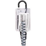 Keeper Black/White Flat Bungee Cord 24 in. L X 0.14 in. 1 pk