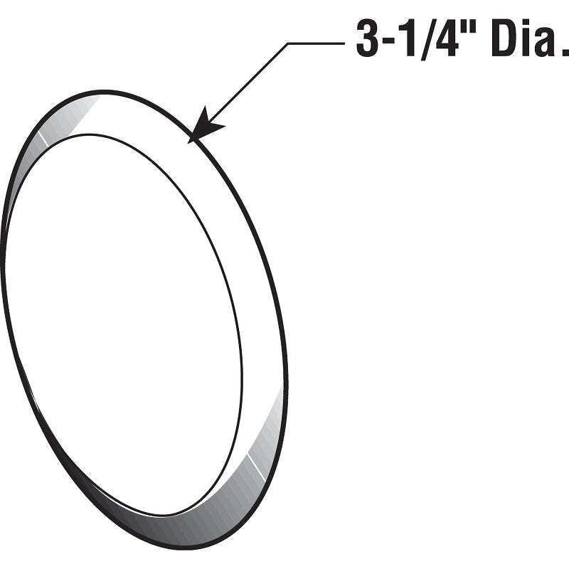 Prime-Line U 9270 Smooth Protector, 3-1/4 in Dia Base, Vinyl