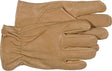 Boss B83071-XL Gloves, Men's, XL, 8-3/8 to 8-3/4 in L, Keystone Thumb, Elastic Cuff, Pigskin Leather, White