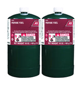 Ace 16 oz Steel Propane Fuel Cylinder, Pack of 6