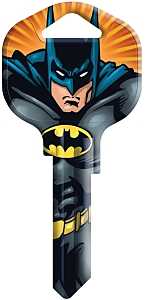 Hy-Ko 15005KW1-BTM2 Key Blank, Batman, For: Kwikset KW1, Titan KW10 Keyways, Pack of 5