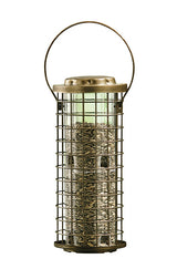 Perky-Pet Squirrel Stumper Wild Bird 3 lb Metal/Plastic Twist-Lock Lid Bird Feeder 8 ports, Pack of 2
