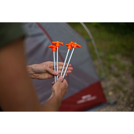 Coghlan's Red Nail Pegs 1.87 in. W X 10 in. L 1 pk