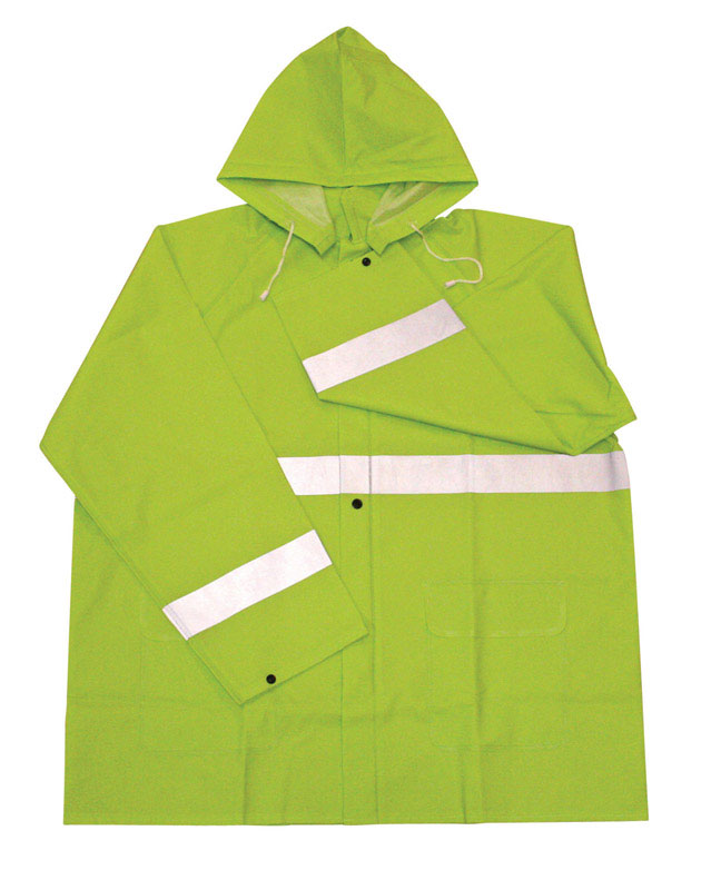 Boss Green PVC Rain Jacket L 35 mil