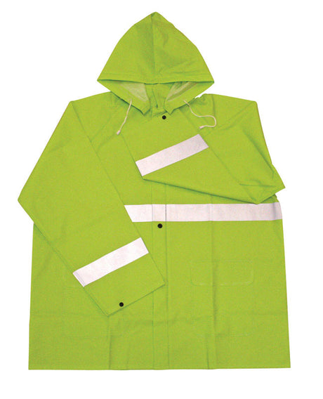 Boss Green PVC Rain Jacket L 35 mil