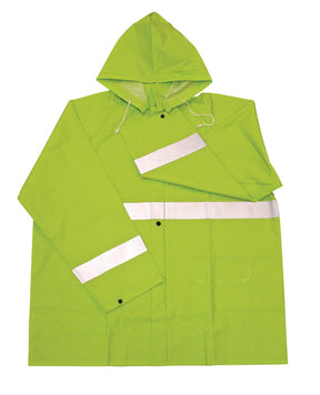 Boss Green PVC Rain Jacket XL 35 mil