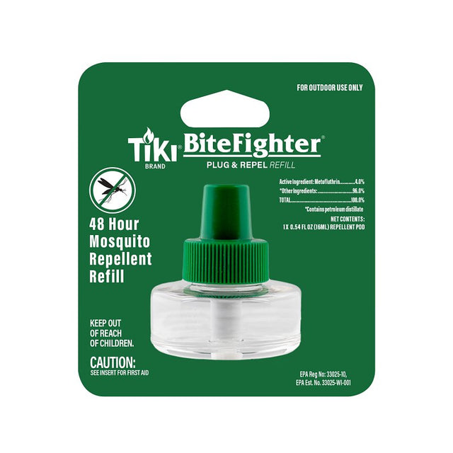 Tiki BiteFighter 1522004 Mosquito Repellent Refill, 0.42 oz