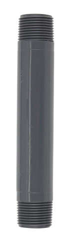 B&K Schedule 80 3/4 in. MIP X 3/4 in. D MIP PVC 6 in. Nipple 1 pk, Pack of 10