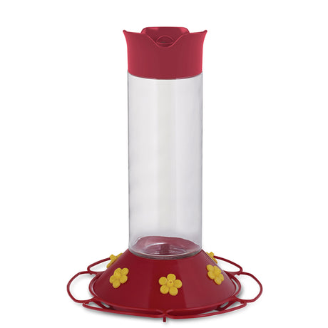 Perky-Pet Hummingbird 30 oz Glass/Plastic Nectar Bird Feeder 6 ports, Pack of 2