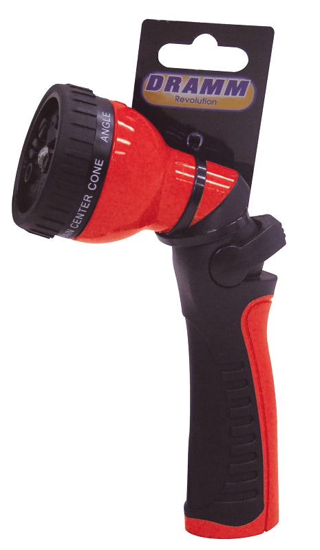 Dramm 60-24501 9-Pattern Hose Nozzle, Red