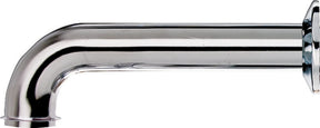 Plumb Pak PP20203 Wall Tube, 1-1/4 in, 7 in L, Brass, Chrome