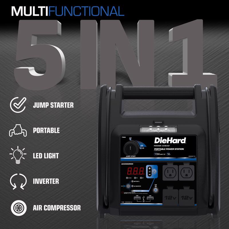 DieHard Automatic 12 V 1150 amps Battery Jump Starter