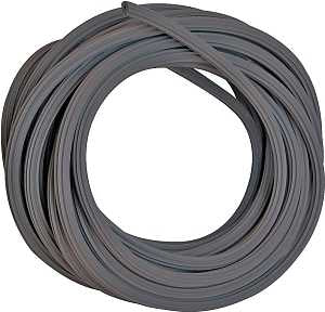 Make-2-Fit P 7530 Screen Retainer Spline, 1/4 in D, 25 ft L, Vinyl, Black, Round