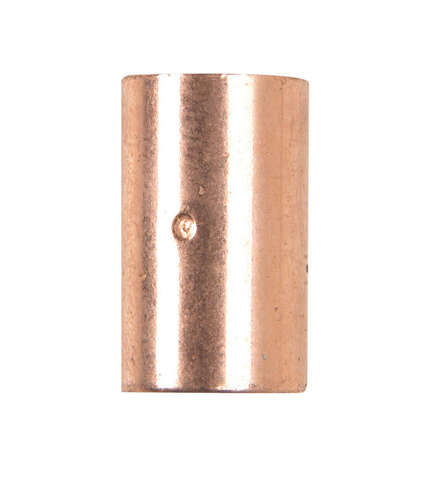 NIBCO 1/4 in. Sweat X 1/4 in. D Sweat Copper Coupling with Stop 1 pk