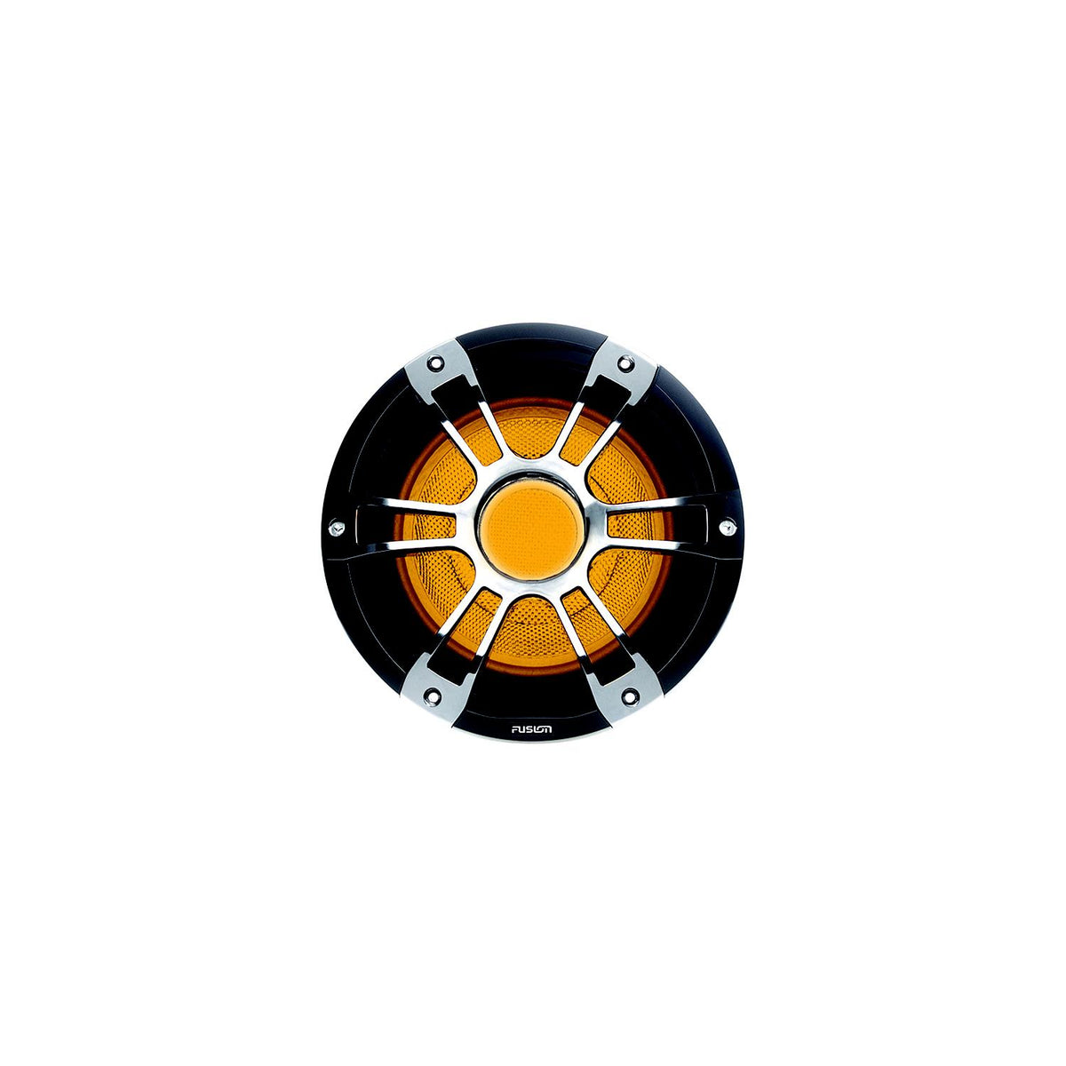 Fusion 0100243511 Sports Marine Subwoofer With CRGBW LED Light, 10, Chrome