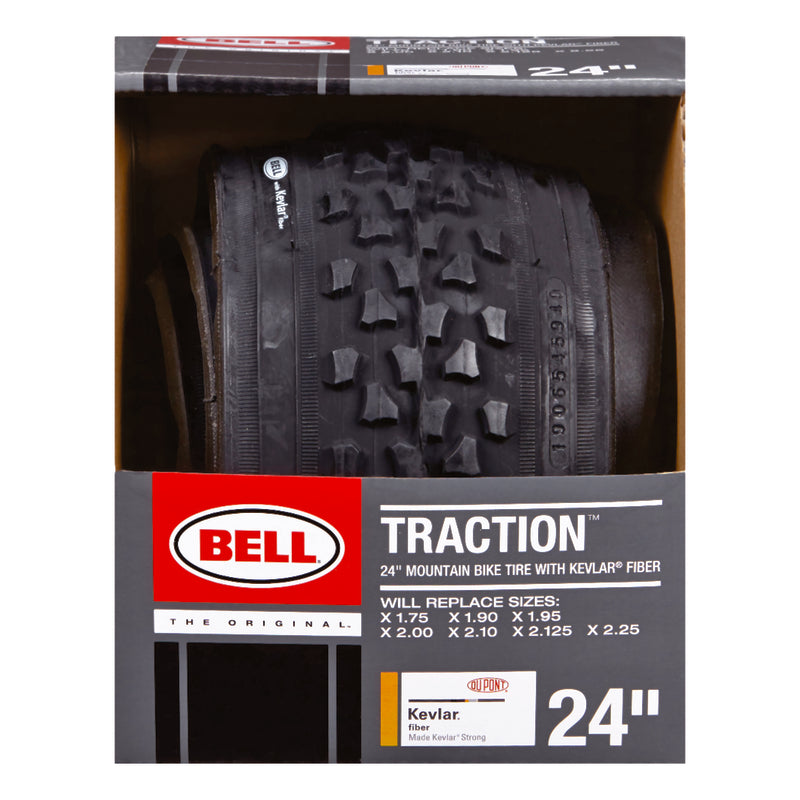 Bell Sports Kevlar 24 in. Rubber Bicycle Tire 1 pk