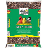 Wild Delight Nut N Berry Assorted Species Sunflower Kernels Wild Bird Food 5 lb, Pack of 6