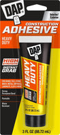 DAP 7079800160 Construction Adhesive, Neutral, 3 oz