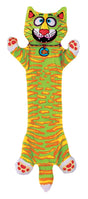 Fat Cat For Dog Multicolored Canvas Incredible Strapping Flip Flop Yankers Dog Tug Toy Medium 1 pk