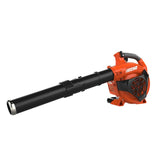 Echo PB-2620 Leaf Blower, Gasoline, 25.4 cc Engine Displacement, 2-Cycle Engine, 1-Speed, 1071 cfm Air, Black/Orange