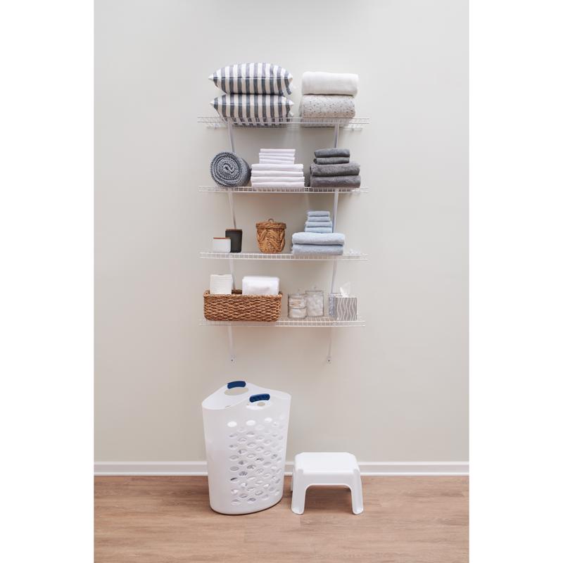 Rubbermaid 9.4 in. H X 12.7 in. W X 15.7 in. D 300 lb. capacity Plastic Step Stool, Pack of 6