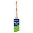 Valspar Wall and Trim Series 882545300 Thin Sash Brush, Wood Handle, 2 in W, Angle Brush, Polyester Bristle, 1/PK