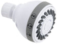Stylewise K704WH Shower Head, Round, 1.8 gpm, 3 -Spray Function, 2.7 in Dia