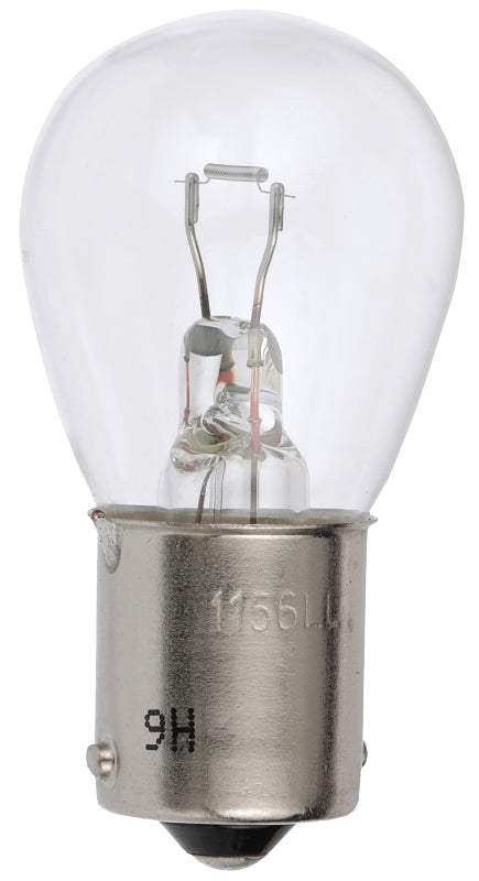 Peak 1156LL-BPP Miniature Automotive Bulb, 400 Lumens, 12.8 V, 27 W, Incandescent Lamp, Bayonet
