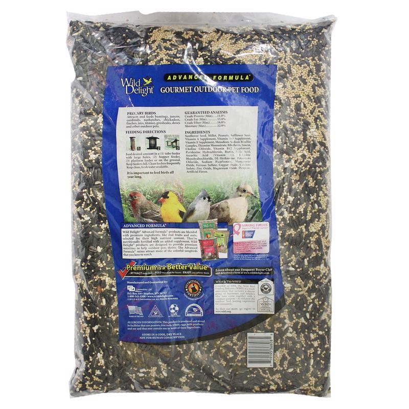 Wild Delight Gourmet Wild Bird Food 20 lb
