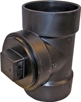 Canplas 102115SBC Test Pipe Tee, 2 in, Hub x FNPT, ABS