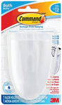 Command BATH16-ES Bath Razor Holder, Plastic, Transparent, Frosted