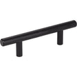 KasaWare K2943MB-2 Cabinet Pull, Matte Black, 136 mm L Handle, 1-3/8 in Projection, Steel, 2/PK