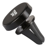 PowerZone C11 Car Cell Phone Holder, Aluminum Alloy + Magnet, Black, Magnetic Mounting