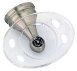 Boston Harbor L5057P-13B-10-3L Toothbrush/Tumbler Holder, Acrylic/Zinc, Brushed Nickel, Wall