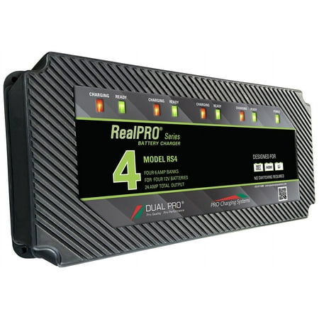 12V/6A 4 BANK BATTERY CHARGER