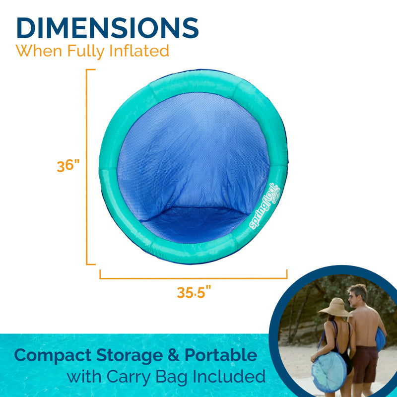 Swimways Assorted Fabric/Mesh Inflatable Spring Float Floating Pool Ma ...