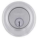 Kwikset 816 26D RCAL/RCS Deadbolt, Satin Chrome, 2-3/8 to 2-3/4 in Backset, SmartKey Keyway