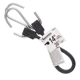 Keeper Black Tarp Strap 14 in. L 1 pk, Pack of 10