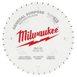 Milwaukee 48-40-0824 Circular Saw Blade, 8-1/2 in Dia, 5/8 in Arbor, 40-Teeth, Cobalt/Tungsten Carbide Cutting Edge
