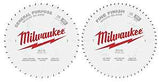 Milwaukee 48-40-1036 Circular Saw Blade, 10 in Dia, 5/8 in Arbor, 40, 60-Teeth, Carbide Cutting Edge