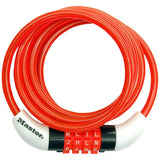 Master Lock 1/4 in. D X 60 in. L Vinyl Coated Steel Locking Cable
